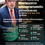 สส.ซูการ์โน หนุนตั้ง กมธ.วิสามัญ ศึกษาแนวทางแก้ปัญหายาเสพติดอย่างเป็นระบบ ชี้มาตรการ Seal Stop Safe เริ่มเห็นผล